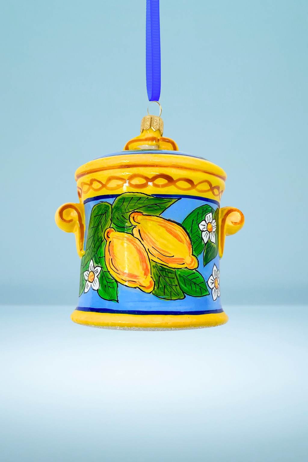 Abruzzi Cookie Jar Polish Glass Ornament