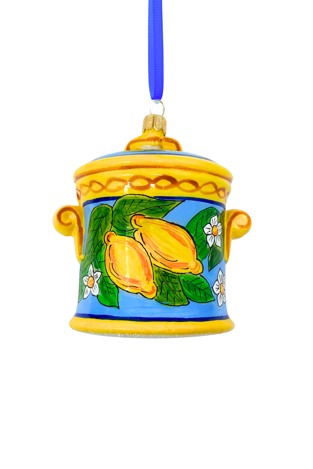 Abruzzi Cookie Jar Polish Glass Ornament
